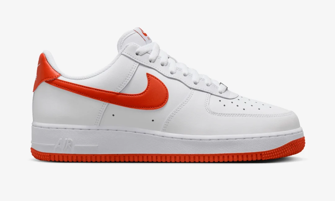 【2024年 7/13 発売】ナイキ エア フォース 1 ロー “ホワイト/ドラゴンレッド″ (NIKE AIR FORCE 1 LOW “White/Dragon Red”) [FJ4146-106]