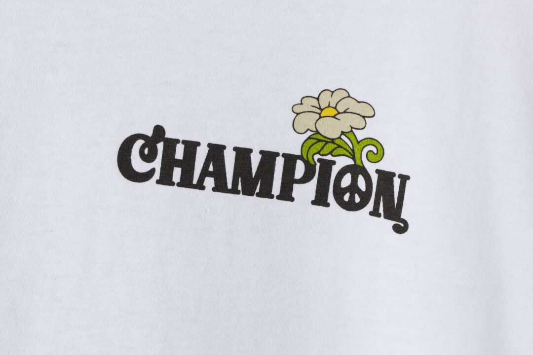 チャンピオン ×「HAVE A GRATEFUL DAY / Yusuke Komori」コラボアイテムが2024年 7/13 発売 (Champion)