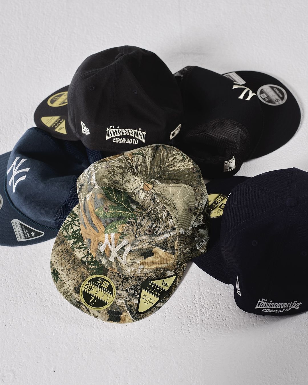 thisisneverthat × New Era コラボレーションが2024年 7/12 発売 (ディスイズネバーザット ニューエラ)