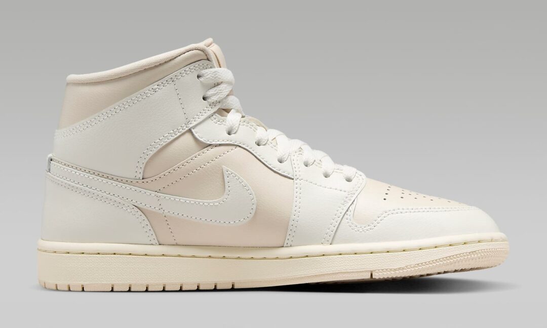 【2024年 7/8 発売】ナイキ ウィメンズ エア ジョーダン 1 ミッド “レジェンドライトブラウン” (NIKE WMNS AIR JORDAN 1 MID “Legend Light Brown”) [BQ6472-201]