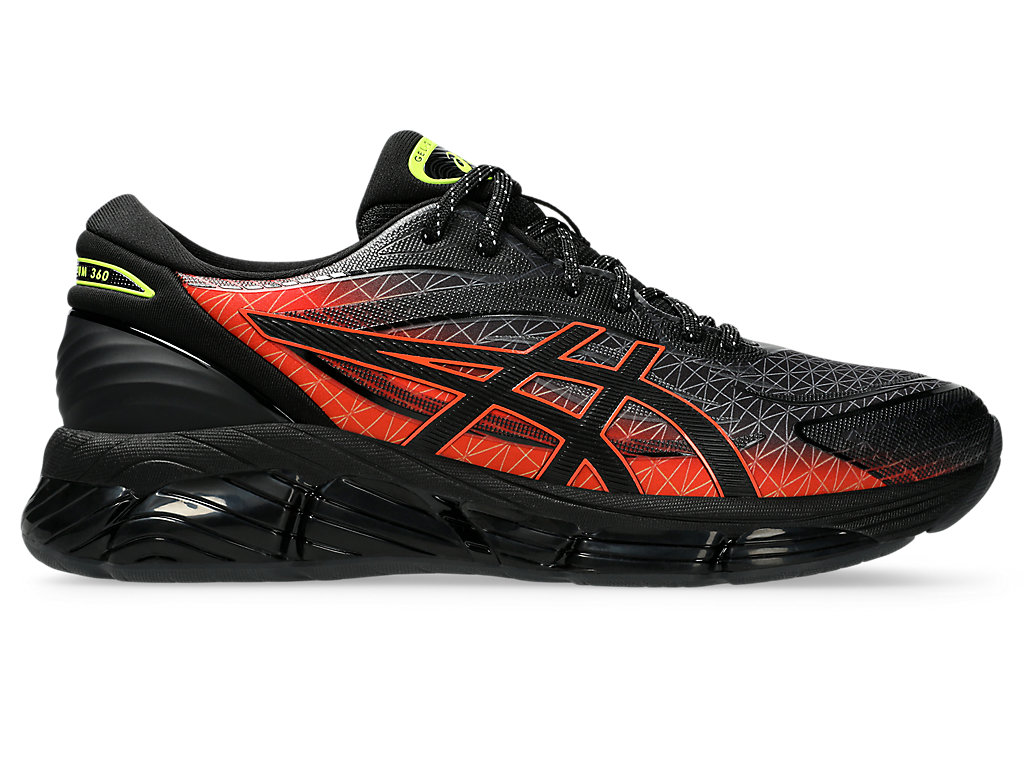 【2024年 8/9 発売】ASICS GEL-QUANTUM 360 VIII CITY OF LIGHTS “Black/Fiery Red” (アシックス ゲル クォンタム 360 8 シティオブライツ) [1203A442.001]