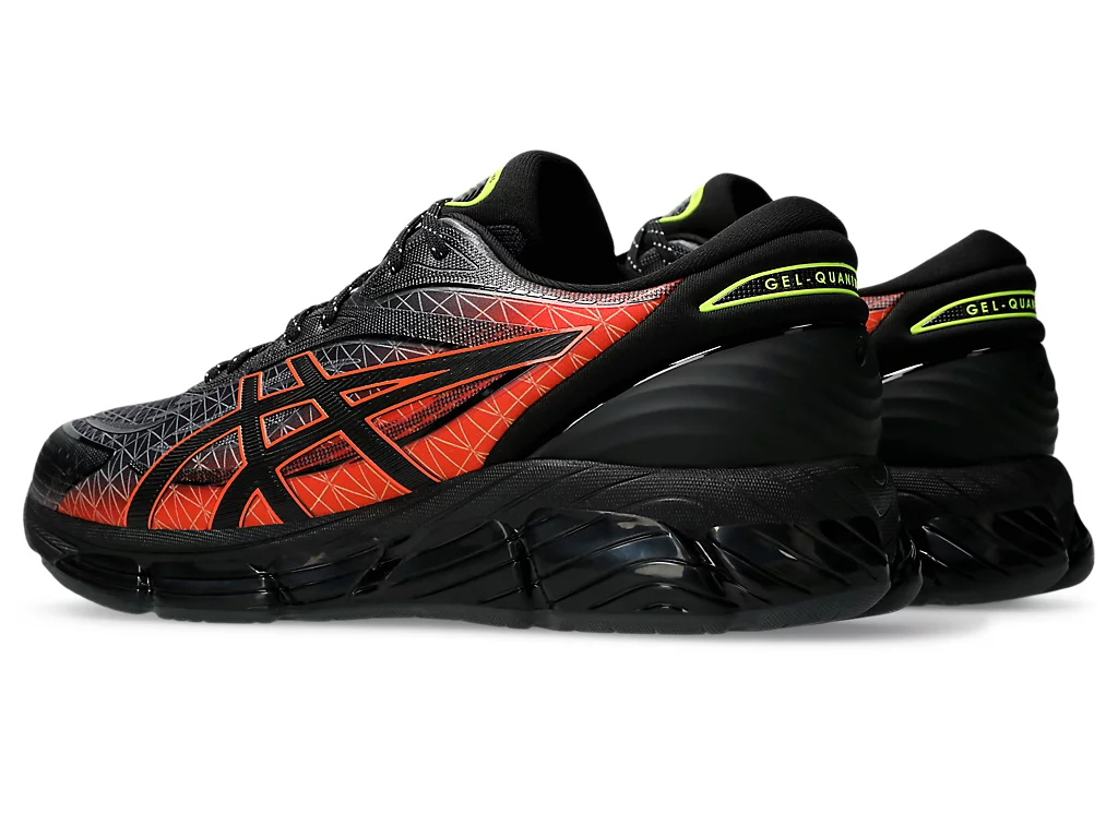 【2024年 8/9 発売】ASICS GEL-QUANTUM 360 VIII CITY OF LIGHTS “Black/Fiery Red” (アシックス ゲル クォンタム 360 8 シティオブライツ) [1203A442.001]