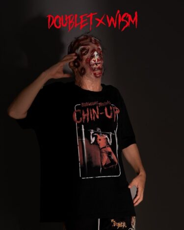 doublet × WISM "CHIN UP T-SHIRT"が2024年 7/13 発売 (ダブレット ウィズム)