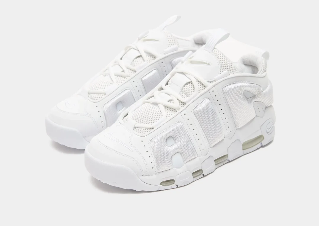 【2024年 10/7 発売】NIKE AIR MORE UPTEMPO LOW “Triple White” (ナイキ エア モア アップテンポ ロー “トリプルホワイト”) [FZ3055-100]