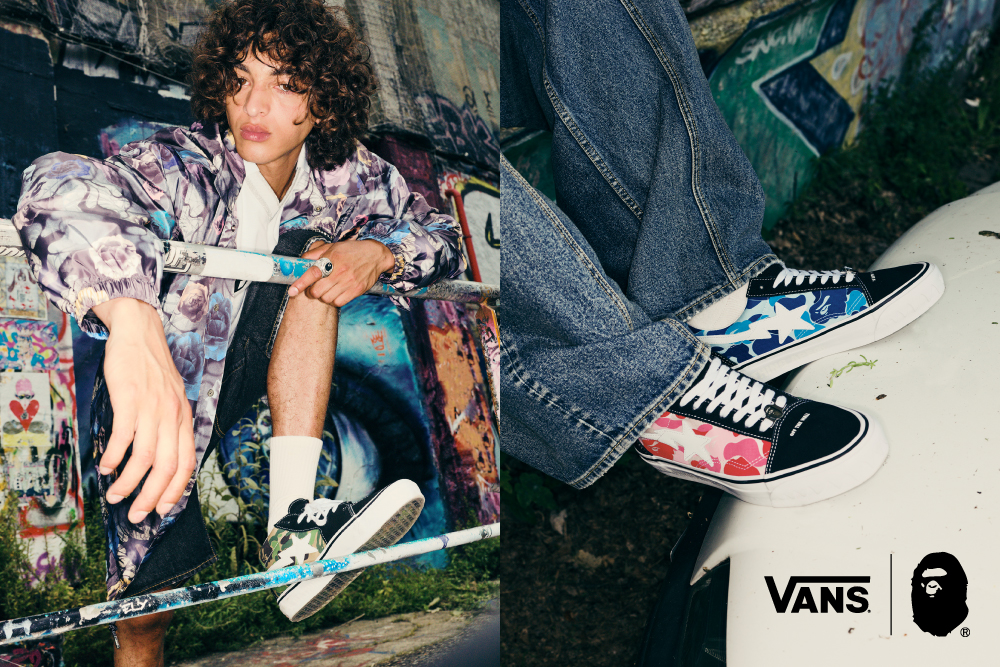 【2024年 7/27 発売】A BATHING APE × VANS 2024年 春夏コラボレーション (ア ベイシング エイプ バンズ 2024 SS)