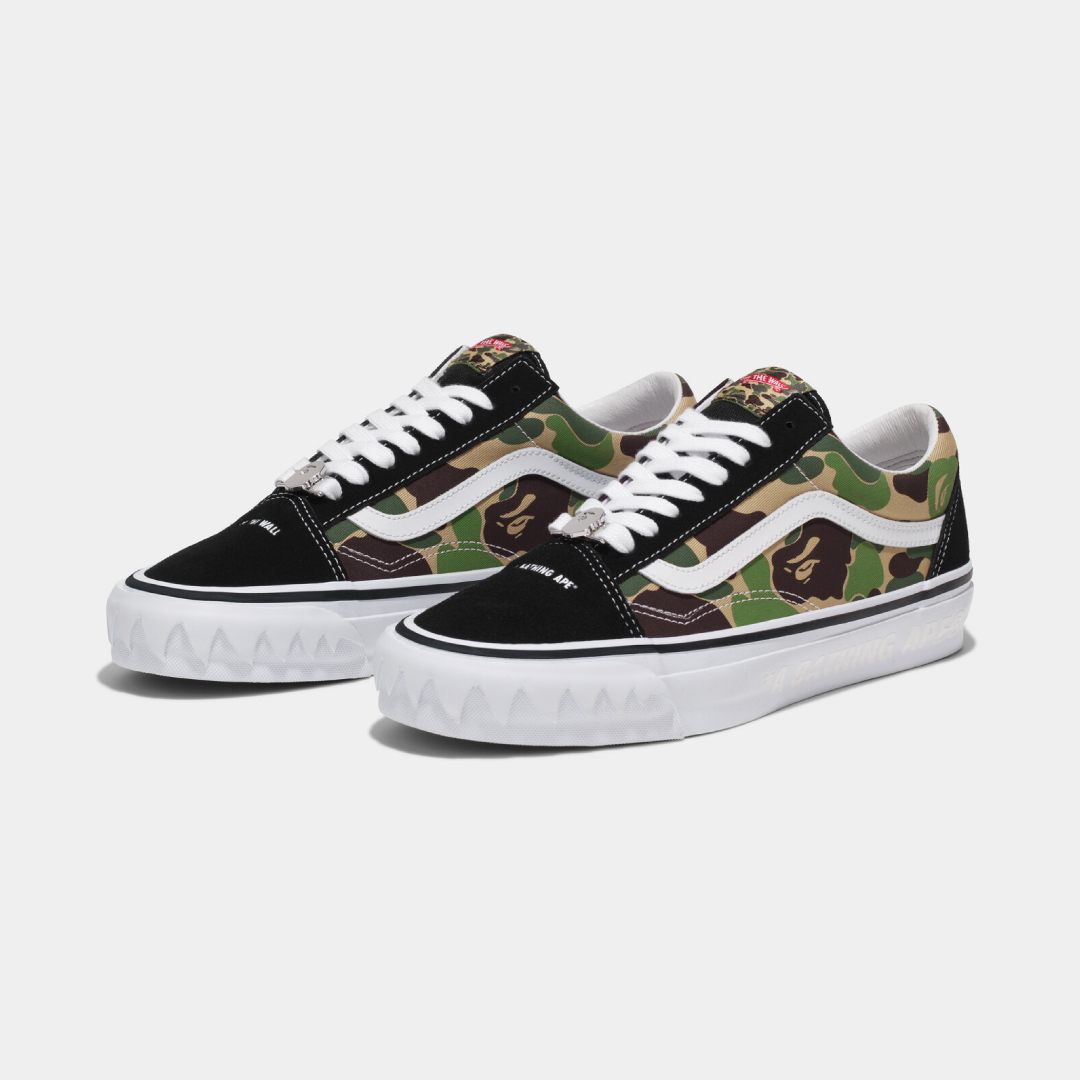 【2024年 7/27 発売】A BATHING APE × VANS 2024年 春夏コラボレーション (ア ベイシング エイプ バンズ 2024 SS)