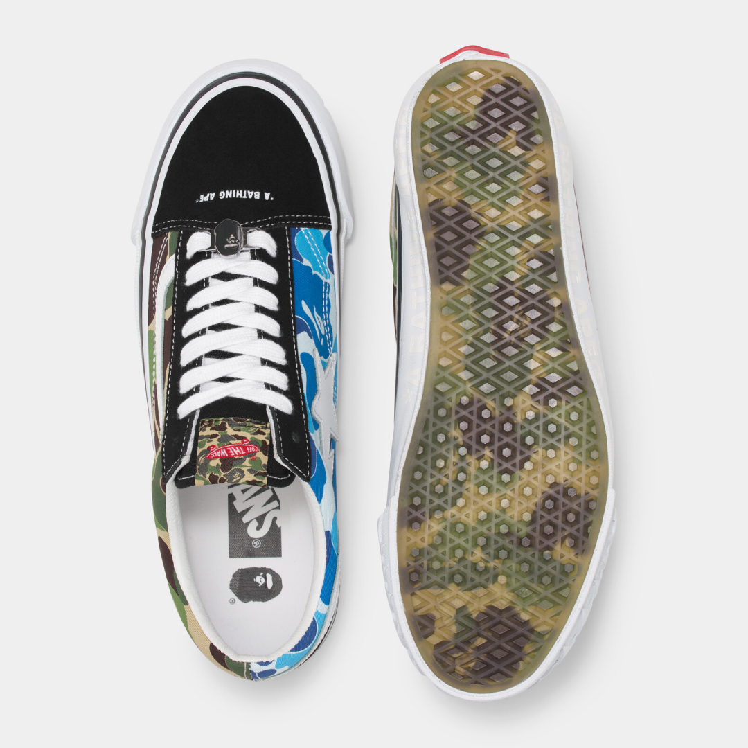 【2024年 7/27 発売】A BATHING APE × VANS 2024年 春夏コラボレーション (ア ベイシング エイプ バンズ 2024 SS)