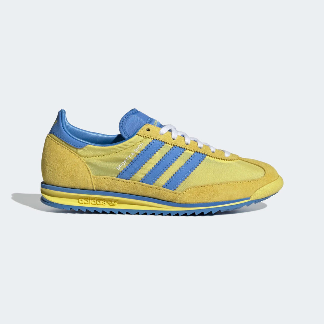 【2024年 11月 発売予定】SPORTY & RICH × adidas Originals SL 72 “Mint Rush/Light Yellow” (スポーティーアンドリッチ アディダス オリジナルス) [JS0261/JH6702]