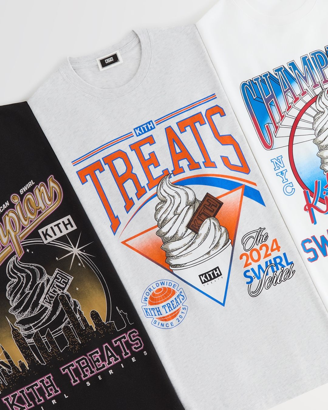 米国「ナショナルアイスクリームデー」を記念したKITH TREATS “National Ice Cream Day TEE”が2024年 7/21 発売 (キス トリーツ)