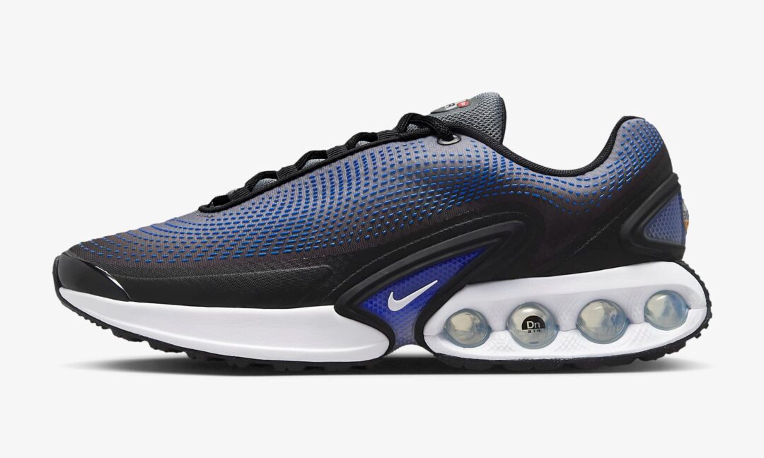 【2024年 7/26 発売】NIKE AIR MAX DN “Black/Light Smoke Gray/Racer Blue” (ナイキ エア マックス ディーエヌ “ブラック/ライトスモークグレー/レーサーブルー”) [HM0708-001]