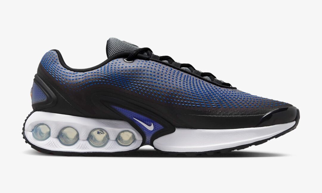 【2024年 7/26 発売】NIKE AIR MAX DN “Black/Light Smoke Gray/Racer Blue” (ナイキ エア マックス ディーエヌ “ブラック/ライトスモークグレー/レーサーブルー”) [HM0708-001]