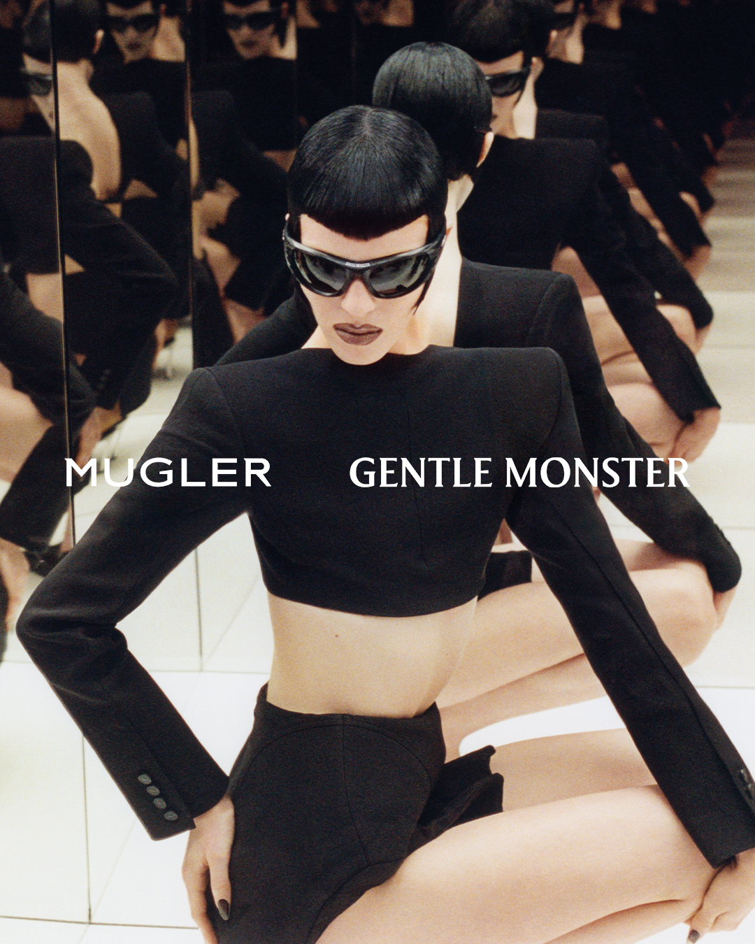 Mugler x Gentle Monster コラボレーションが2024年 7/18 発売 (ジェントルモンスター ミュグレー)