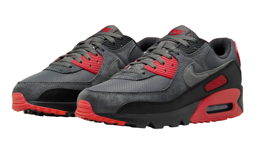 【2024年 9月 発売予定】NIKE AIR MAX 90 “Grey/Black/Red” (ナイキ エア マックス 90 “グレー/ブラック/レッド”) [DM0029-007]