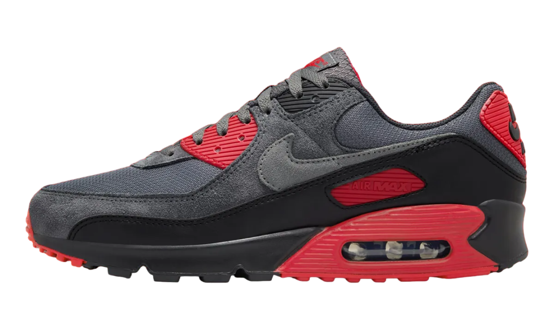 【2024年 9月 発売予定】NIKE AIR MAX 90 “Grey/Black/Red” (ナイキ エア マックス 90 “グレー/ブラック/レッド”) [DM0029-007]