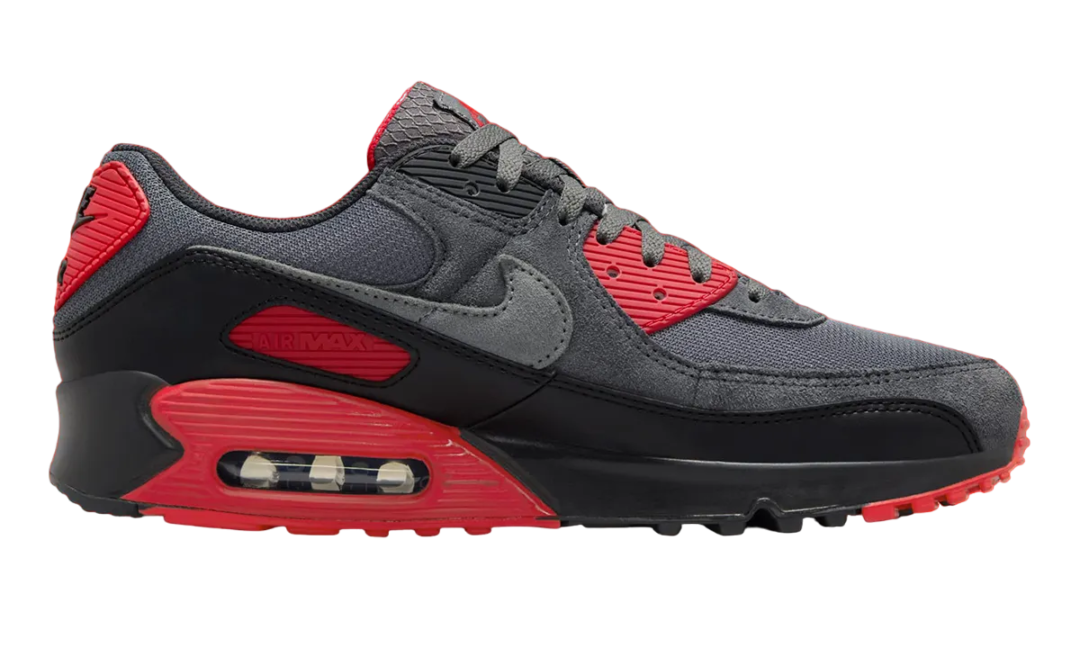 【2024年 9月 発売予定】NIKE AIR MAX 90 “Grey/Black/Red” (ナイキ エア マックス 90 “グレー/ブラック/レッド”) [DM0029-007]