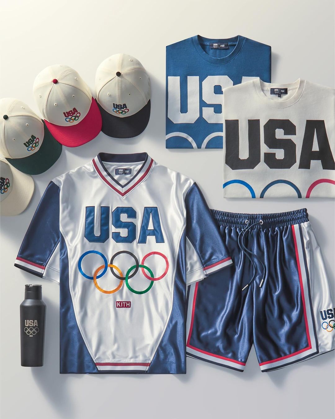 2024年 パリオリンピックに向けた Kith for Team USAが2024年 7/26 発売 (キス フォー チーム ユーエスエー)