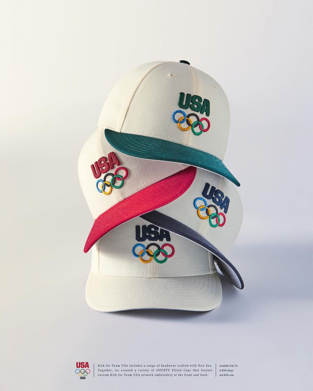 2024年 パリオリンピックに向けた Kith for Team USAが2024年 7/26 発売 (キス フォー チーム ユーエスエー)