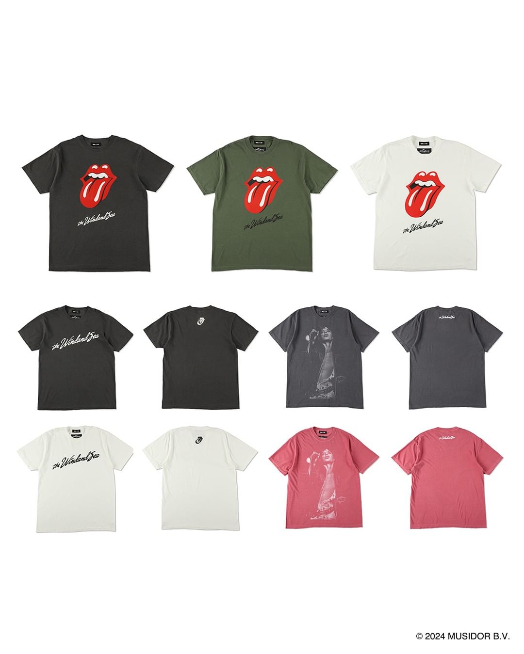 WIND AND SEA × The Rolling Stones コラボが2024年 7/20 発売 (ウィンダンシー ローリング・ストーンズ)