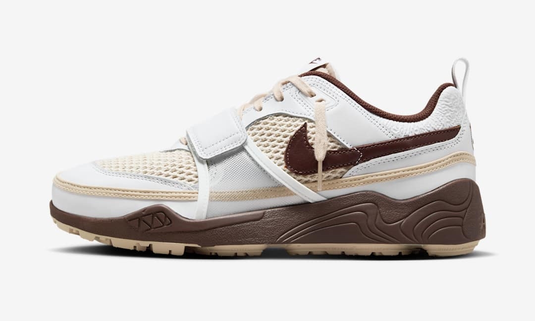 【2024年 発売予定】Travis Scott × NIKE ZOOM FIELD JAXX “White/Light Chocolate” (トラビス・スコット ナイキ ズーム フィールド ジャックス “ホワイト/ライトチョコレート”) [HQ3073-100]