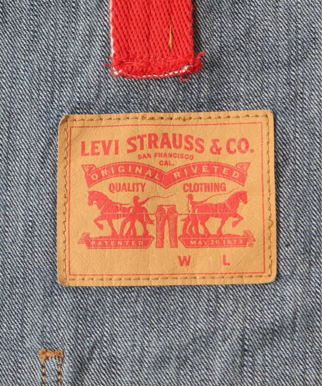 JOURNAL STANDARD × Levi’s 別注 デニムトートバッグが発売 (ジャーナルスタンダード リーバイス)