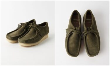 【2024年 8月下旬 発売】BEAUTY&YOUTH × CLARKS ORIGINALS 別注 WALLABEE “Kahki” (ビューティアンドユース クラークス ワラビー “カーキ”)