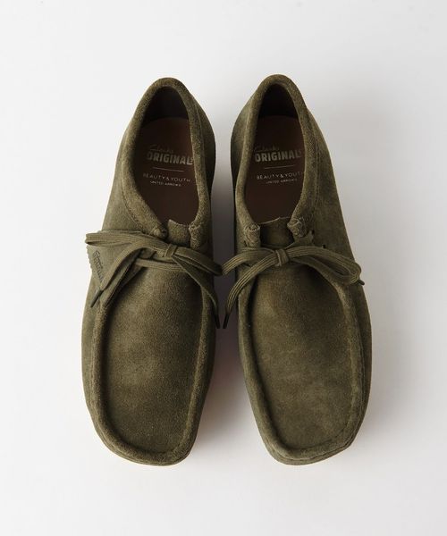 【2024年 8月下旬 発売】BEAUTY&YOUTH × CLARKS ORIGINALS 別注 WALLABEE “Kahki” (ビューティアンドユース クラークス ワラビー “カーキ”)