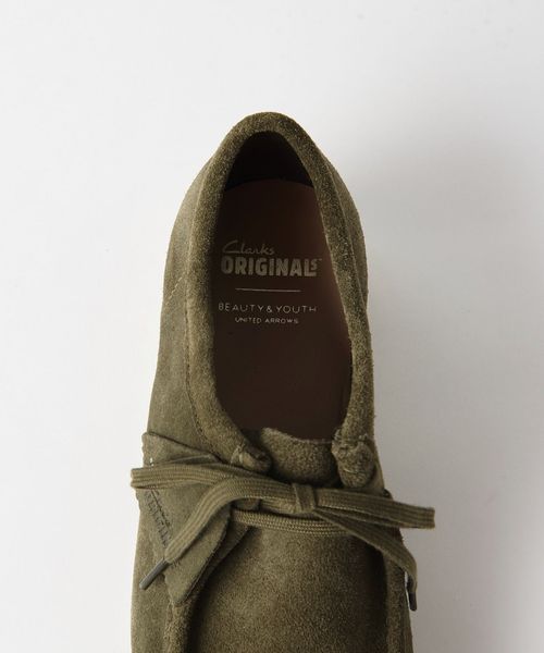 【2024年 8月下旬 発売】BEAUTY&YOUTH × CLARKS ORIGINALS 別注 WALLABEE “Kahki” (ビューティアンドユース クラークス ワラビー “カーキ”)