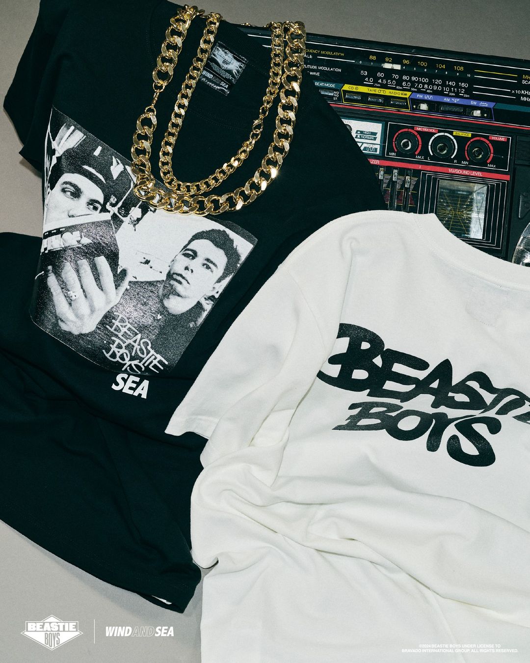 WIND AND SEA × BEASTIE BOYS コラボが2024年 7/27 発売 (ウィンダンシー ビースティ・ボーイズ)