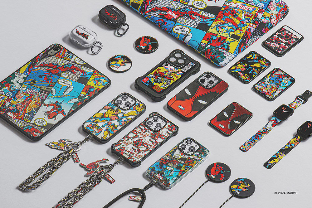 CASETiFY × Deadpool & Wolverine コラボが2024年 7/30 発売 (ケースティファイ デッドプール&ウルヴァリン)