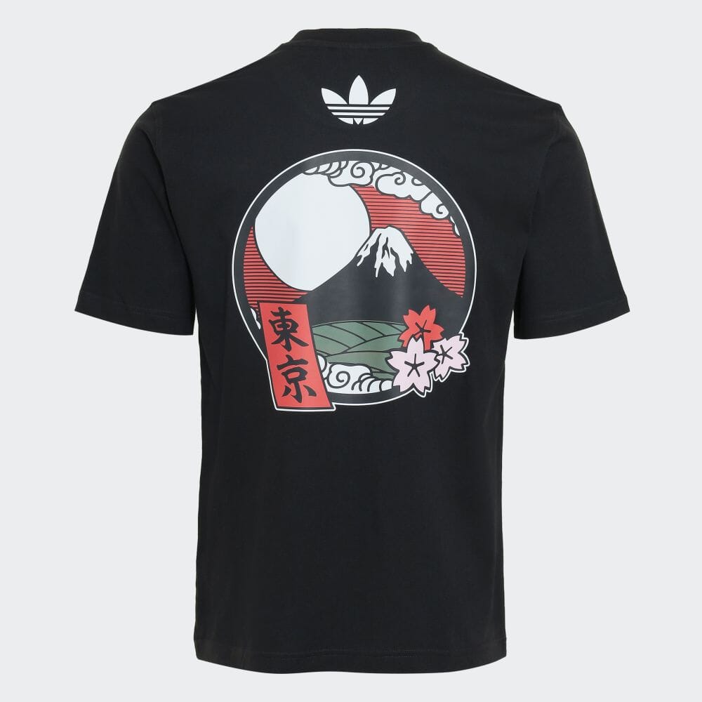 アディダスから富士山と月「東京/大阪」”ESSENTIAL TEE HANAFUDA” TEEが発売 (adidas Originals TOKYO OSAKA)