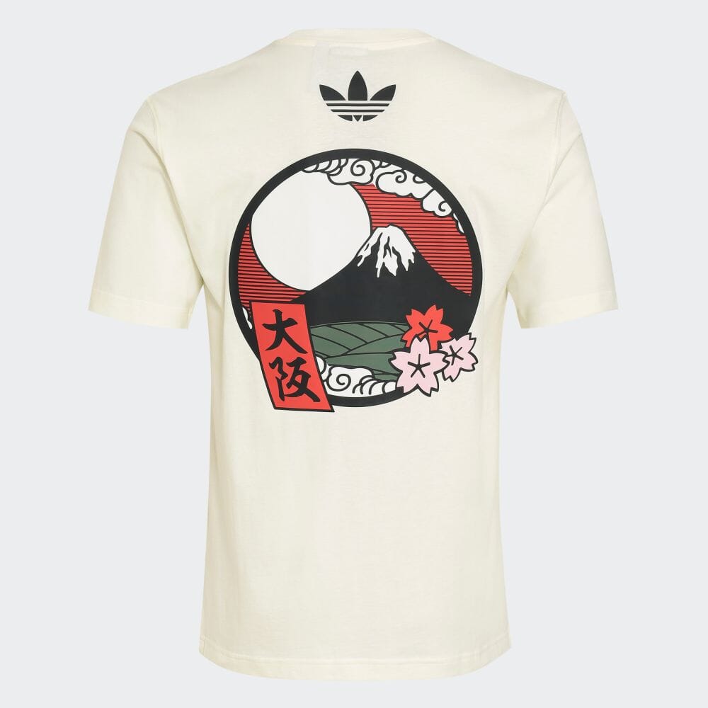 アディダスから富士山と月「東京/大阪」”ESSENTIAL TEE HANAFUDA” TEEが発売 (adidas Originals TOKYO OSAKA)