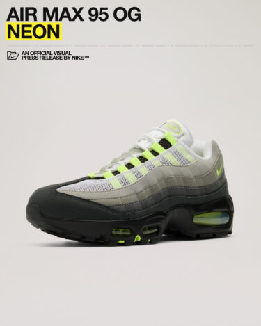 【2025年 4月 発売予定】NIKE AIR MAX 95 BIG BUBBLE "Neon/Yellow Gradation" (ナイキ エア マックス 95 ビッグバブル "ネオン/イエローグラデーション") [HM4740-001 or HM4740-004]