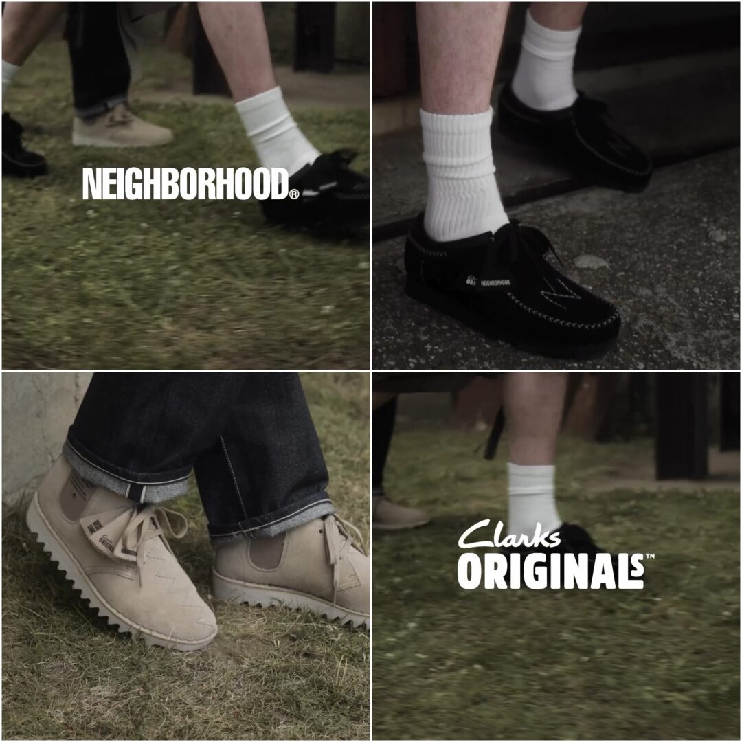 【国内 7/19 発売】NEIGHBORHOOD × Clarks Wallabee & Desert Boot (ネイバーフッド クラークス)