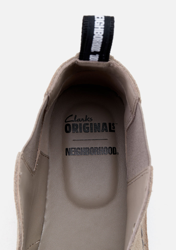 【国内 7/19 発売】NEIGHBORHOOD × Clarks Wallabee & Desert Boot (ネイバーフッド クラークス)