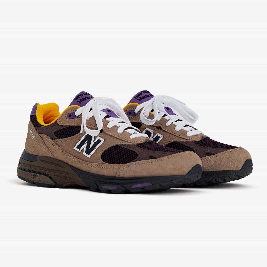 【国内 2024年 9/26 発売】New Balance U993 MU “Mushroom/Midnight Violet” Made in USA (ニューバランス メイドインUSA) [U993MU]