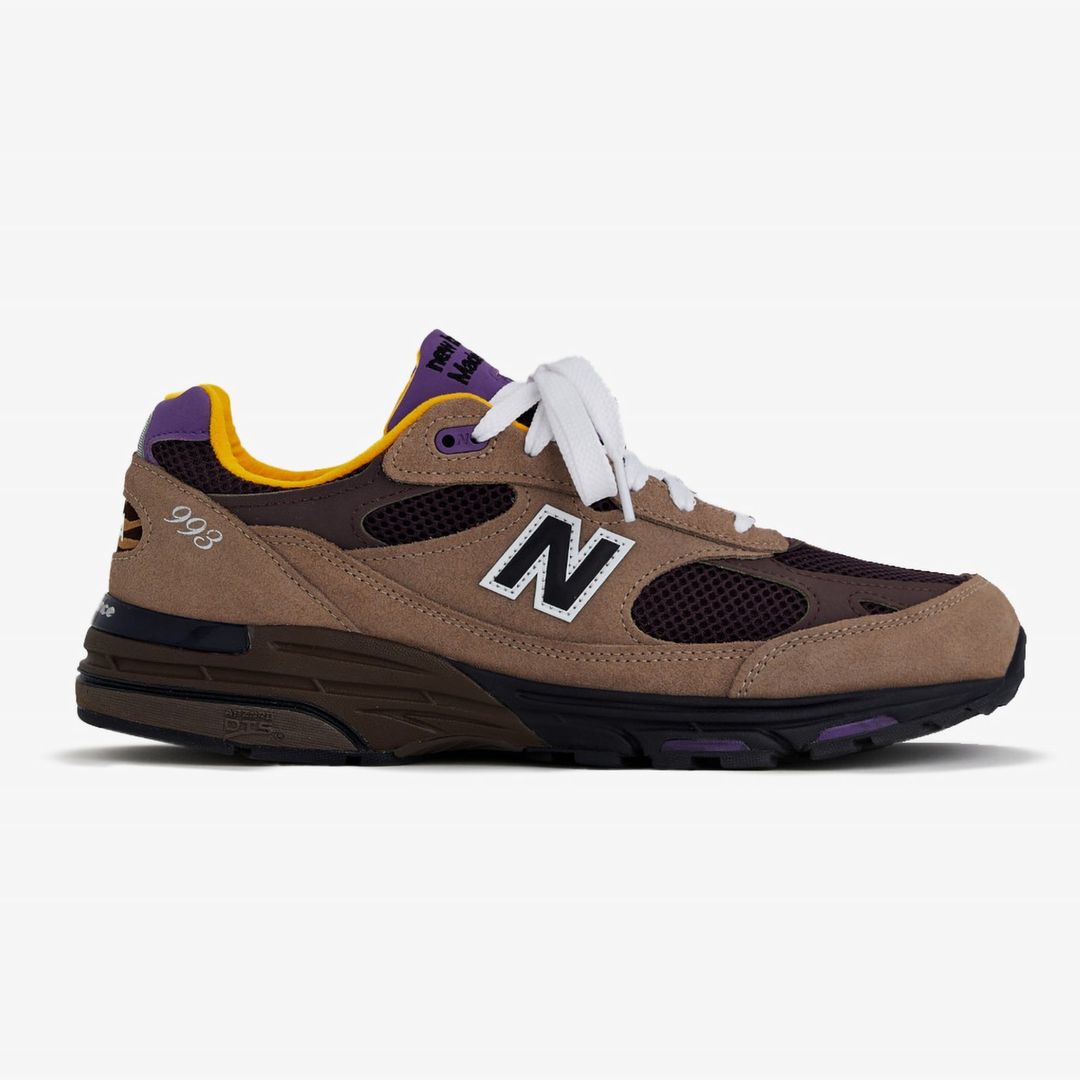 【国内 2024年 9/26 発売】New Balance U993 MU “Mushroom/Midnight Violet” Made in USA (ニューバランス メイドインUSA) [U993MU]