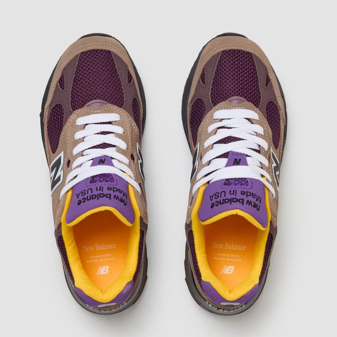 【国内 2024年 9/26 発売】New Balance U993 MU “Mushroom/Midnight Violet” Made in USA (ニューバランス メイドインUSA) [U993MU]