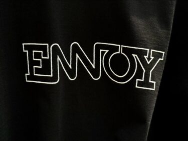 【発売予定】ENNOY “Electric Outlined Embroidery” (エンノイ エレクトリック アウトライン)