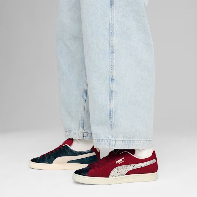 【2024年 7/21 発売】PUMA SUEDE SPLIT “Black/Red” (プーマ スエード スプリット “ブラック/レッド”) [398706-01/398706-02]