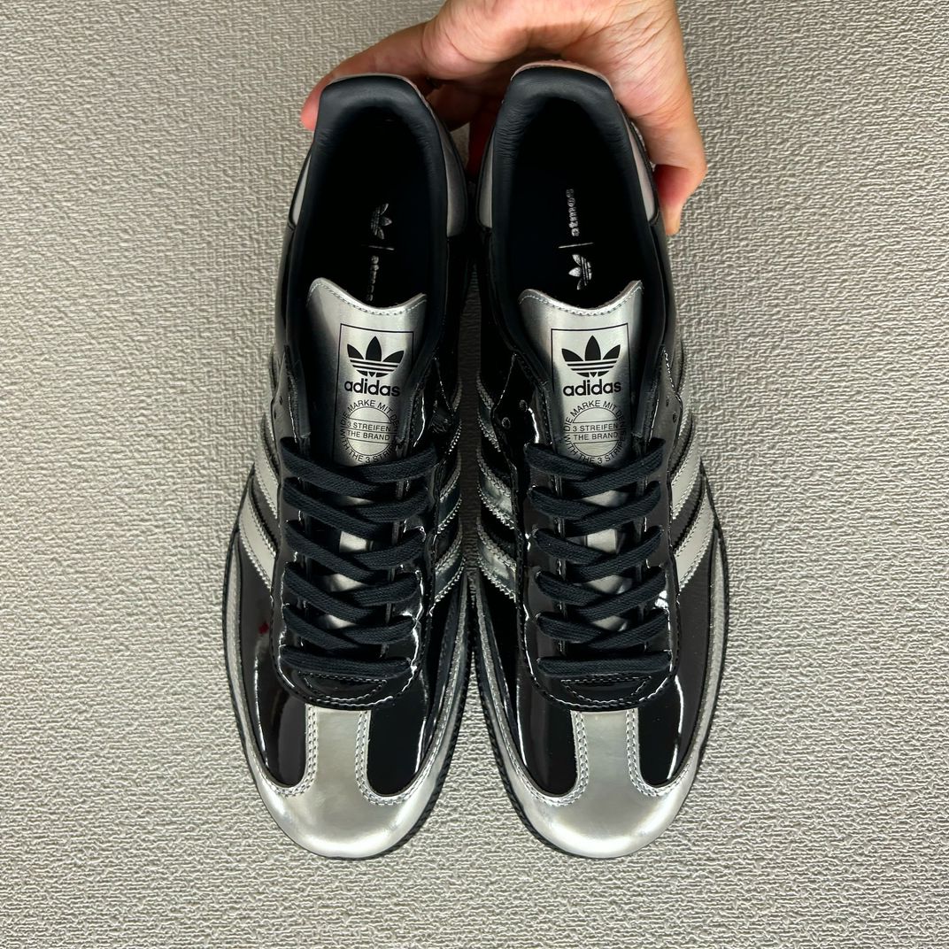 【2024年 9/13 発売】atmos × adidas Originals SAMBA “Tuxedo” (アトモス アディダス オリジナルス サンバ “タキシード”) [IH3364]