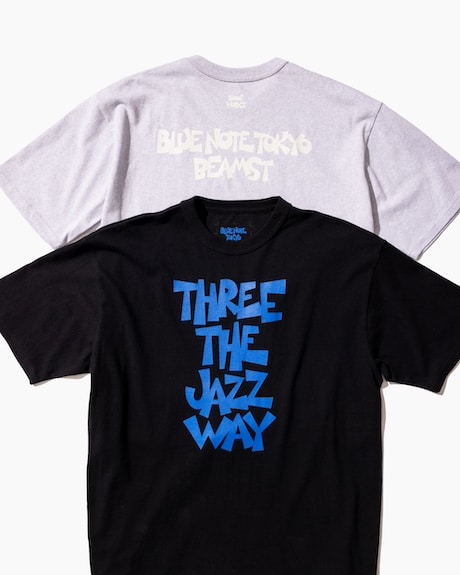 ジャズからインスパイアされた Blue Note Tokyo & BOOKWORKS × BEAMS T “Three The Jazz Way” コレクションが2024年 7/14 発売 (ブルーノート東京 ビームス)