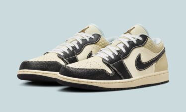 【国内 2024年 9/6 発売】NIKE AIR JORDAN 1 LOW “Coconut Milk/Glacier Blue” (ナイキ エア ジョーダン 1 ロー “ココナッツミルク/グレーシャーブルー”) [HQ3437-101]