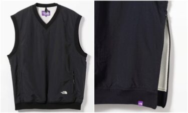 THE NORTH FACE PURPLE LABEL "Nylon Tussah Field Vest" (ザ・ノース・フェイス パープルレーベル "ナイロン タッサー フィールド ベスト" 2024年 秋冬) [N24FN003]