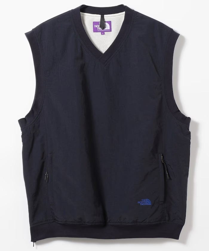 THE NORTH FACE PURPLE LABEL “Nylon Tussah Field Vest” (ザ・ノース・フェイス パープルレーベル “ナイロン タッサー フィールド ベスト” 2024年 秋冬) [N24FN003]