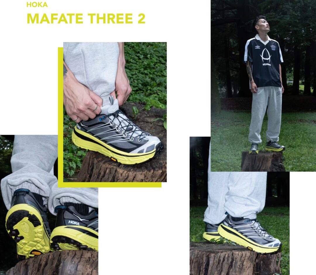 【2024年 8/2 発売】HOKA LIMITED COLLECTION “MAFATE SPEED 2″ “MAFATE THREE 2” (ホカ) [1141572-BHK/1126851-ERN]