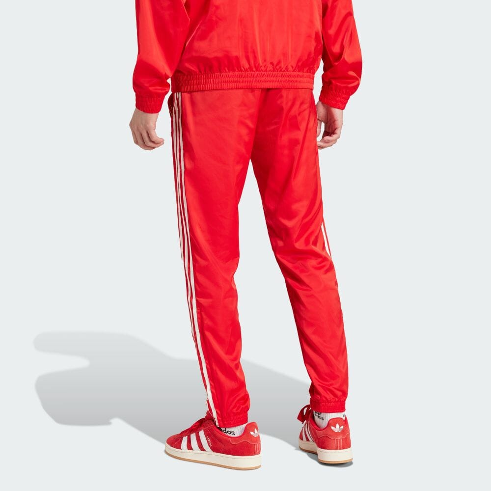 クラシックなアディダス ロゴ入りの、サテンのトラックトップ & トラックパンツが2024年 7/26 発売 (adidas Originals Track Top Pants) [IY3406/IZ3187/IZ3188/IZ3189]