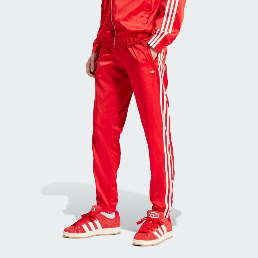 クラシックなアディダス ロゴ入りの、サテンのトラックトップ & トラックパンツが2024年 7/26 発売 (adidas Originals Track Top Pants) [IY3406/IZ3187/IZ3188/IZ3189]