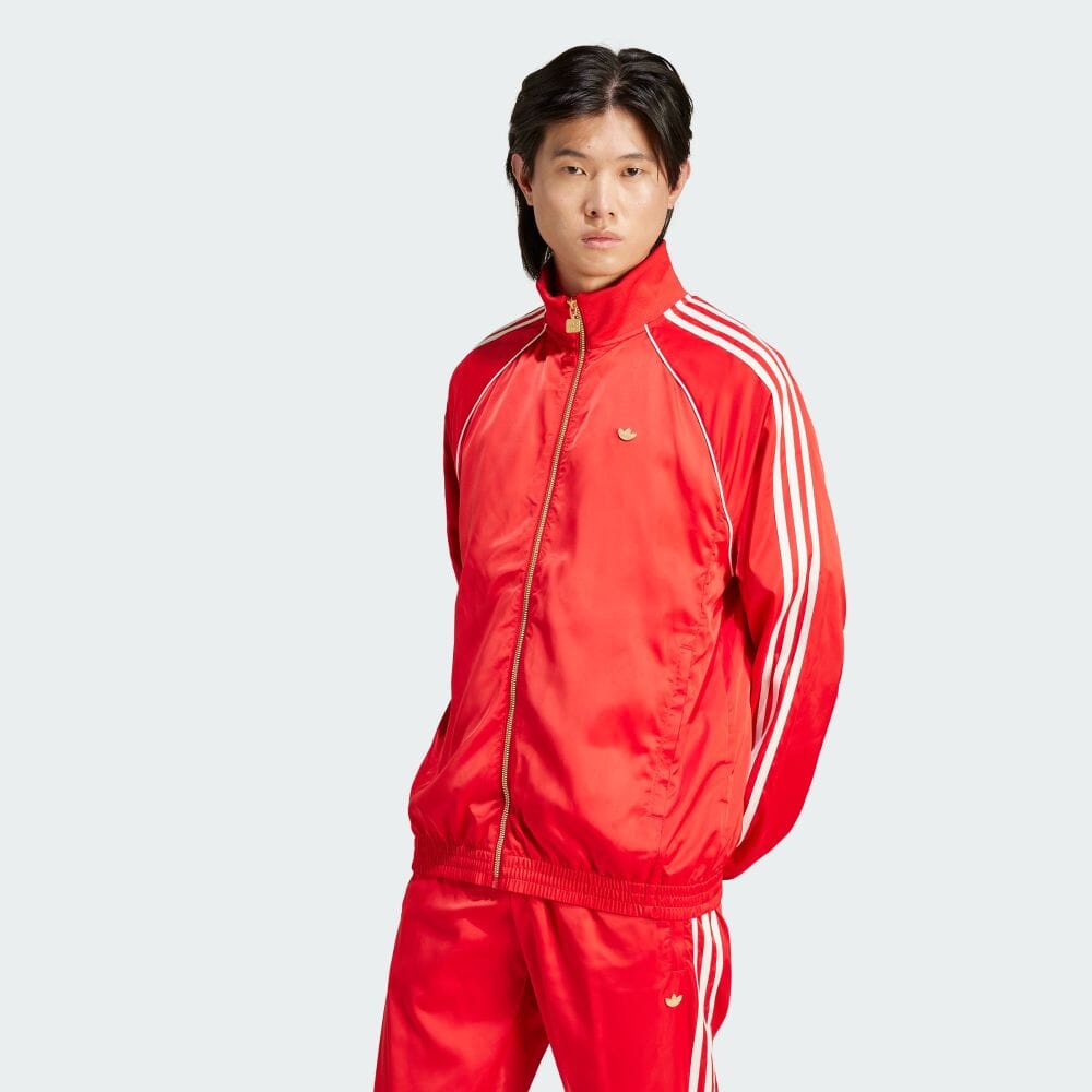 クラシックなアディダス ロゴ入りの、サテンのトラックトップ & トラックパンツが2024年 7/26 発売 (adidas Originals Track Top Pants) [IY3406/IZ3187/IZ3188/IZ3189]