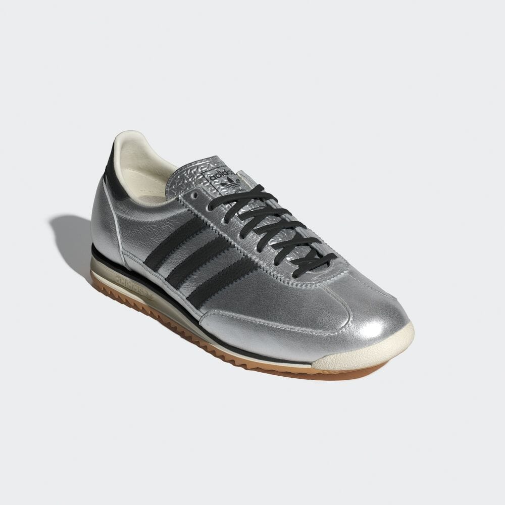 【国内発売】adidas Originals SL 72 OG “Silver Metallic/Black/White” (アディダス オリジナルス “シルバーメタリック/コアブラック/オフホワイト”) [JH6363]