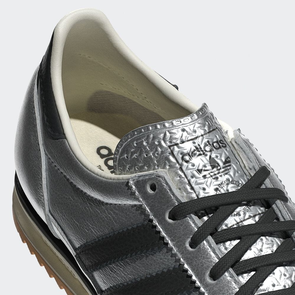 【国内発売】adidas Originals SL 72 OG “Silver Metallic/Black/White” (アディダス オリジナルス “シルバーメタリック/コアブラック/オフホワイト”) [JH6363]